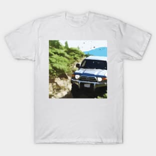 Toyota Land Cruiser roughing it in South Africa T-Shirt